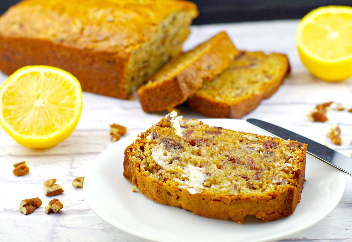 Traditional Date Nut Bread | #datenutloaf, #datebread - Foodmeanderings.com