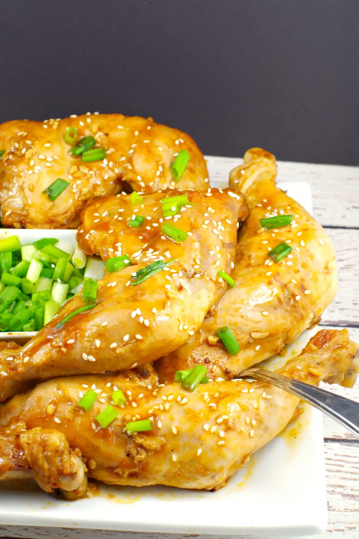 Easy Hoisin chicken legs with thighs attached | #chicken #asian