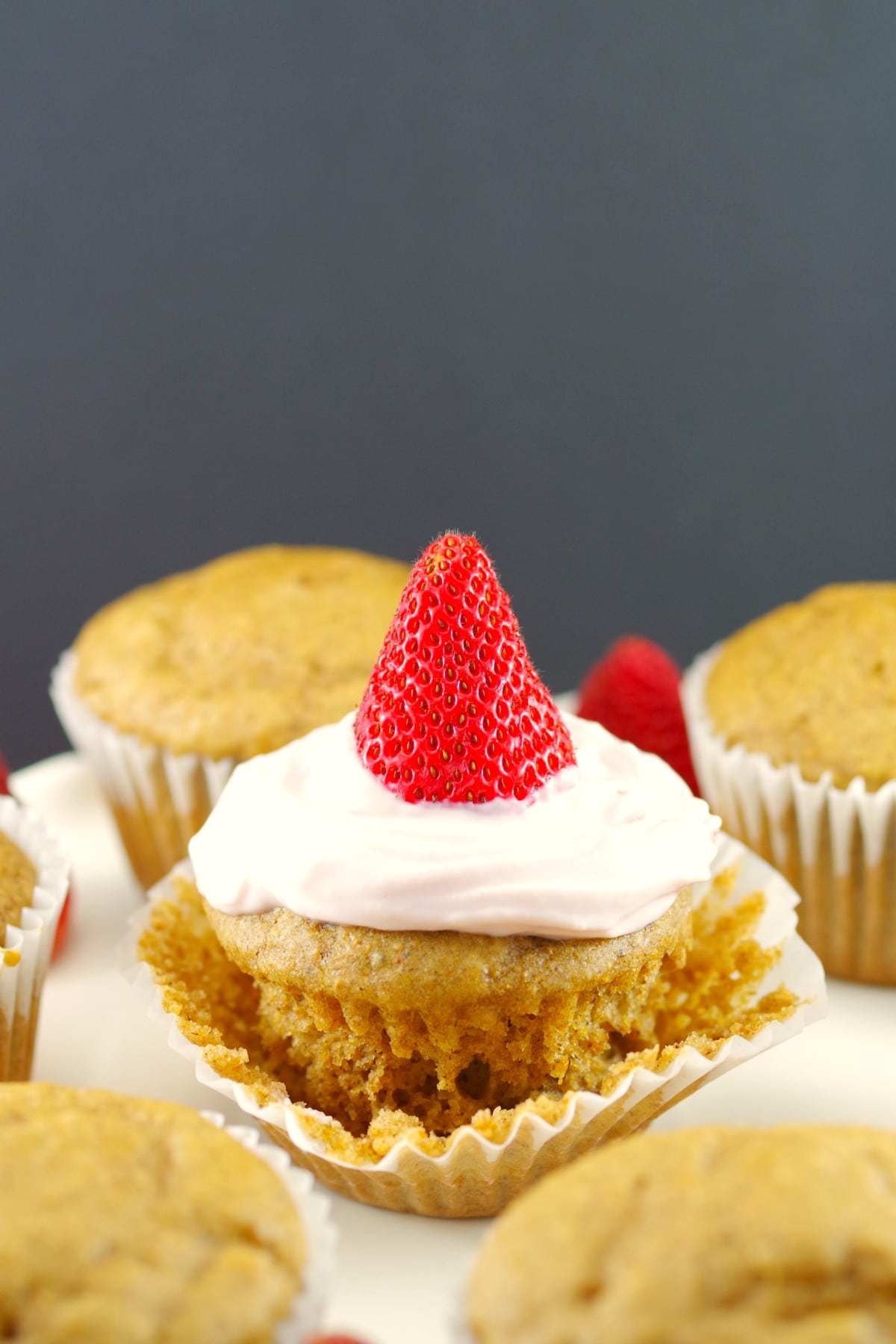 Pancake cupcakes - gingerbread - foodmeanderings.com