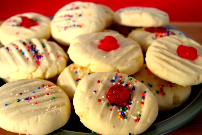 Whipped Shortbread 4 Ingredients Easy Cornstarch Food Meanderings