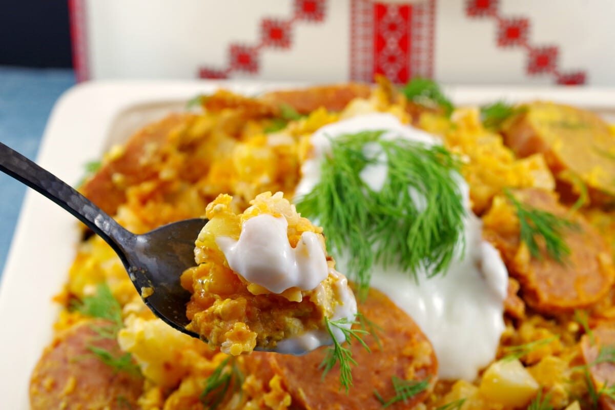 Ukrainian cuisine - slow cooker casserole