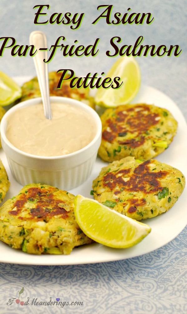 Pan-fried Salmon patties | canned salmon - Food Meanderings