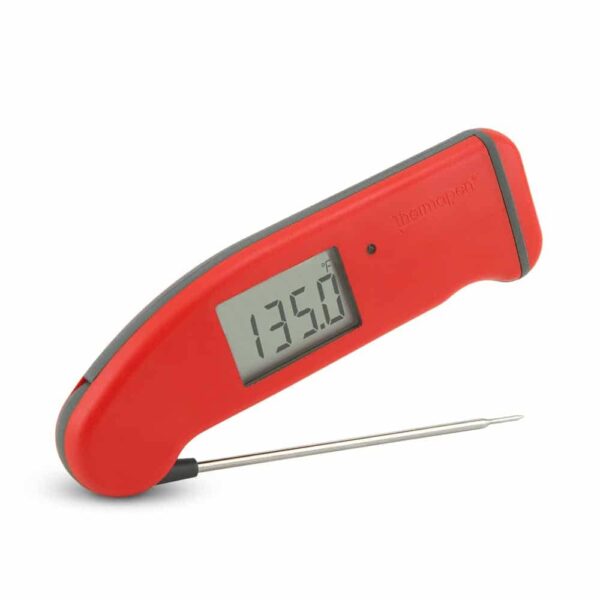 and orange Thermapen - Mk4 thermometer