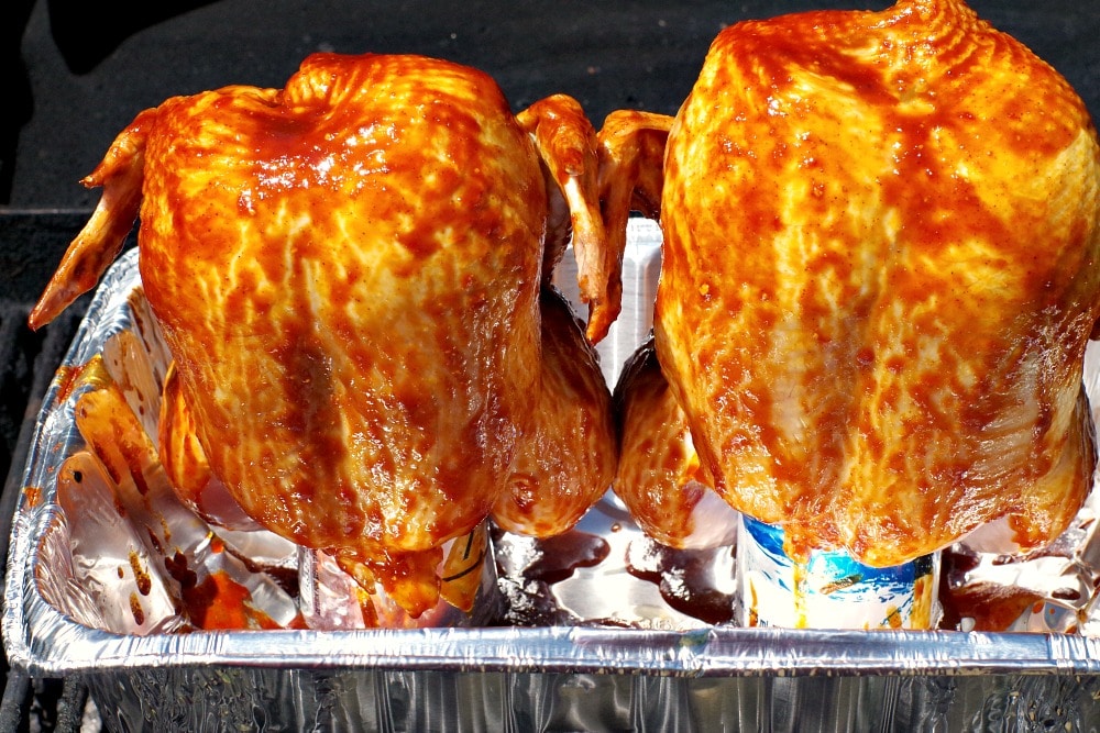 BBQ Beer Can Chicken | beer can chicken - Foodmeanderings.com