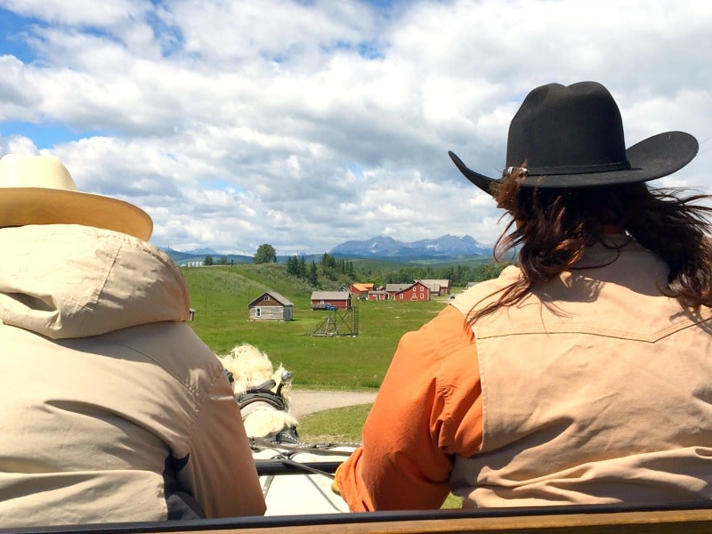 Bar U Ranch | Wagon Ride - Foodmeanderings.com