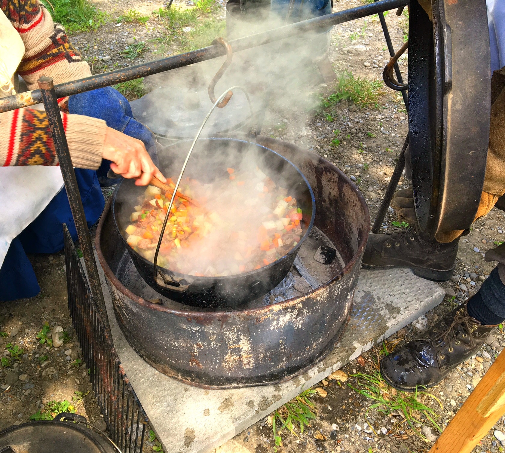 Beef Stew cook-off | Bar U Ranch Albert - Foodmeanderings.com