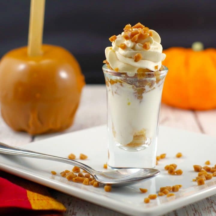 Caramel Apple Betty Dessert Shooters Food Meanderings
