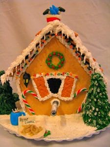 gingerbread birdhouse