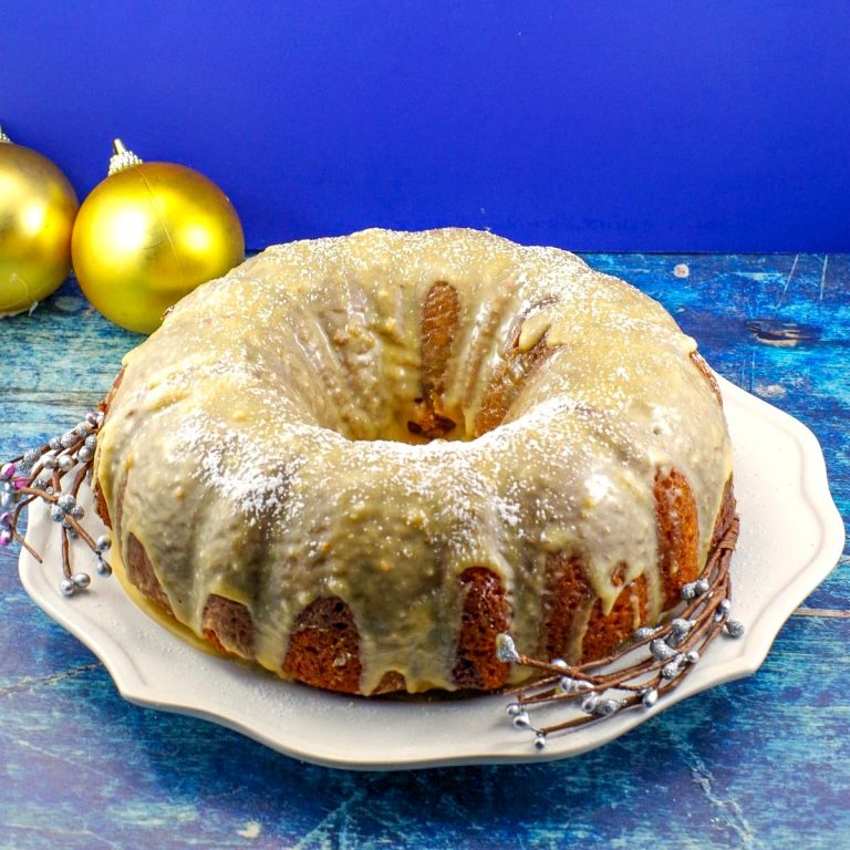 Butter Tart Cake bundt cake Food Meanderings