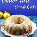 Butter Tart Bundt Cake | #buttertart - Foodmeanderings.com