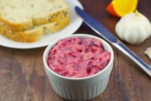 Cosmo Cranberry Aioli - leftover cranberry sauce - Foodmeanderings.com