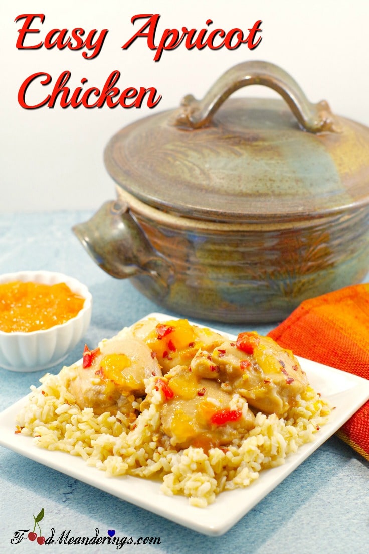 Baked Apricot Chicken (with apricot jam) Food Meanderings