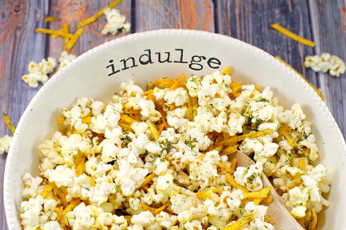 Savory Popcorn Flavouring | Harvest Popcorn - Foodmeanderings.com