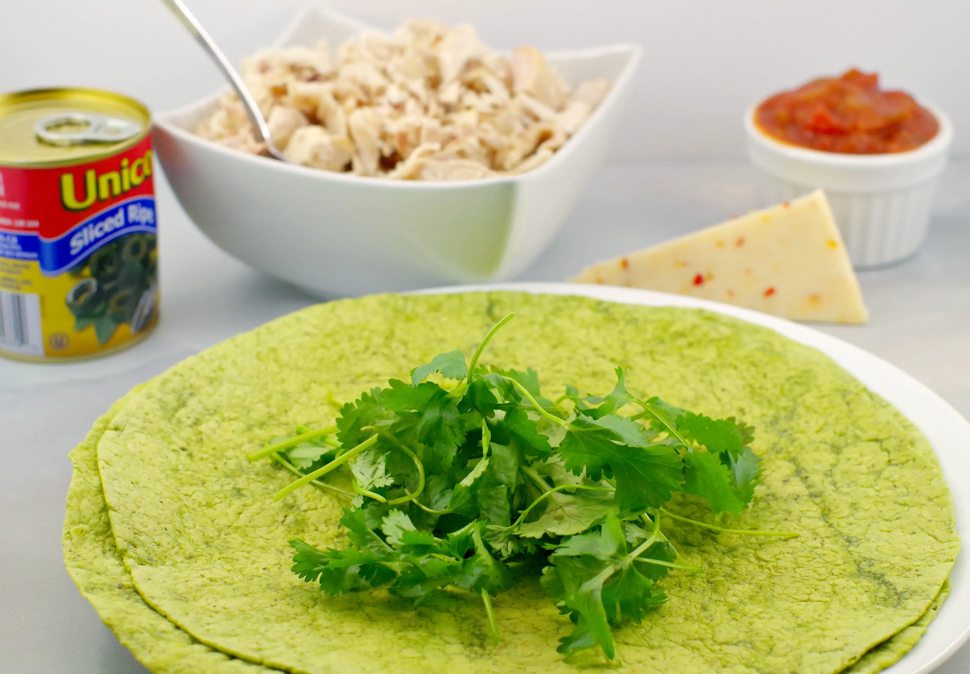 Easy Chicken Quesadillas ingredients - Foodmeanderings.com