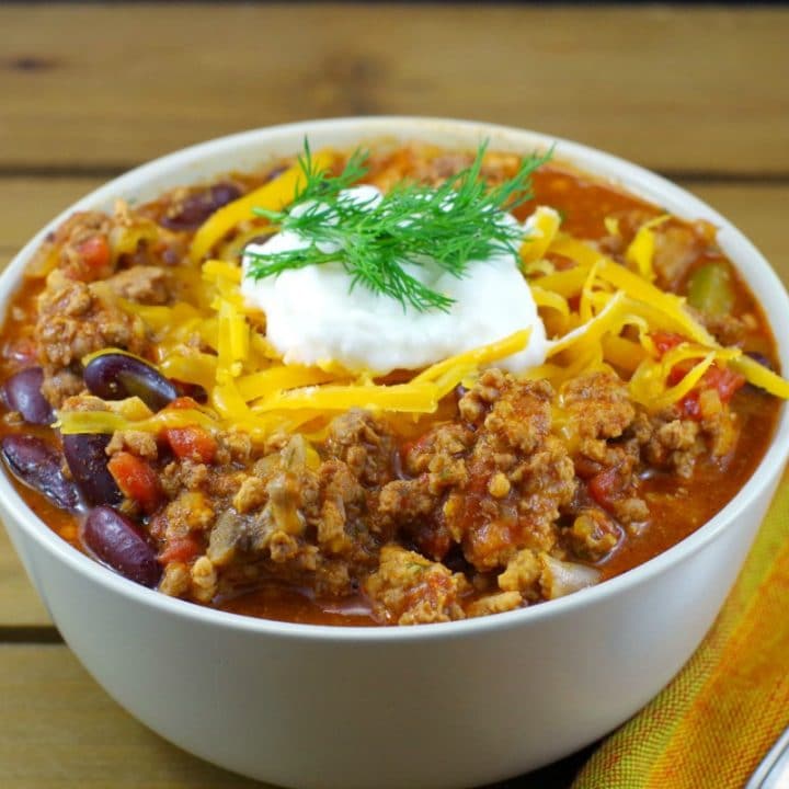 Pork and Beef Stovetop Chili | quick and easy- Food Meanderings