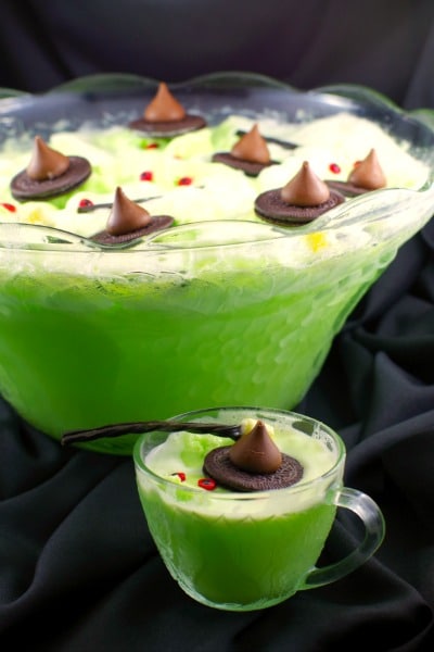 Melting Witch Halloween Punch | non-alcoholic
