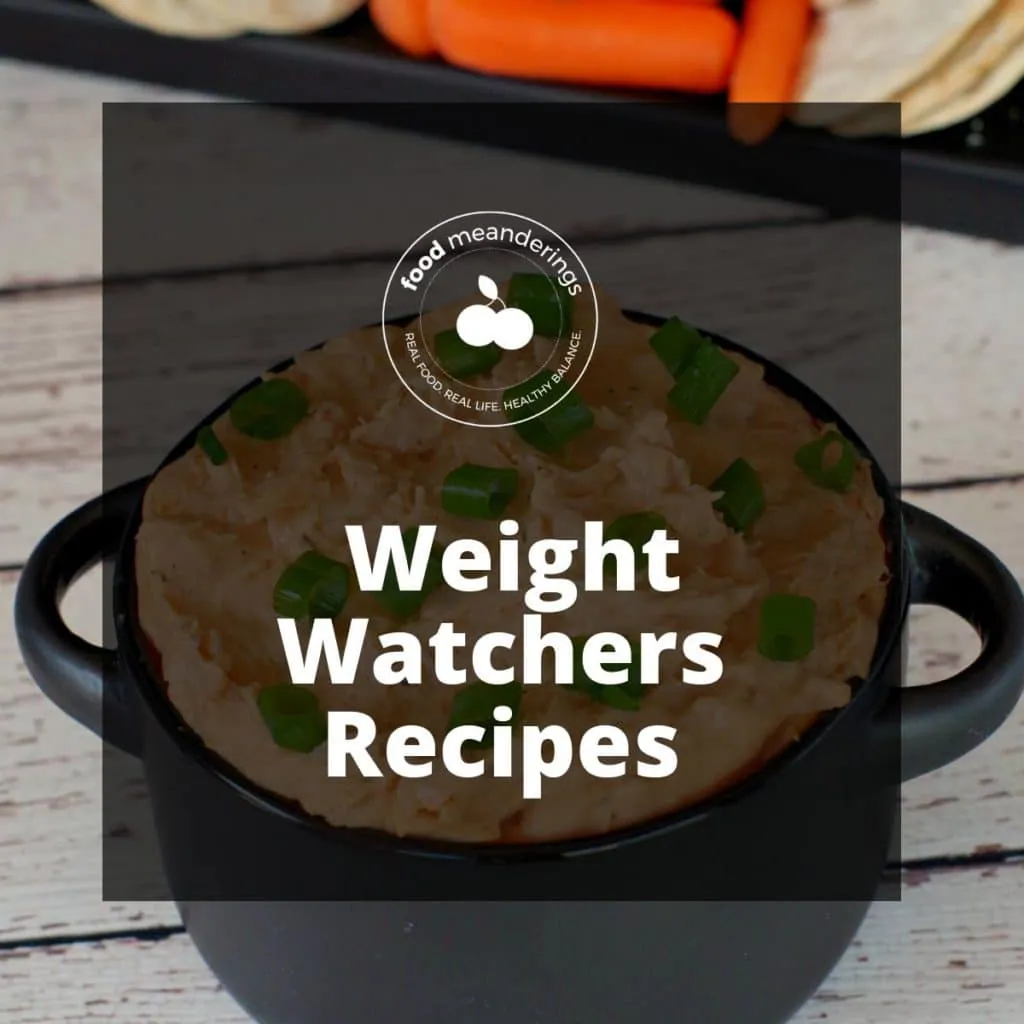 Pinterest Weight Watchers recipes board cover