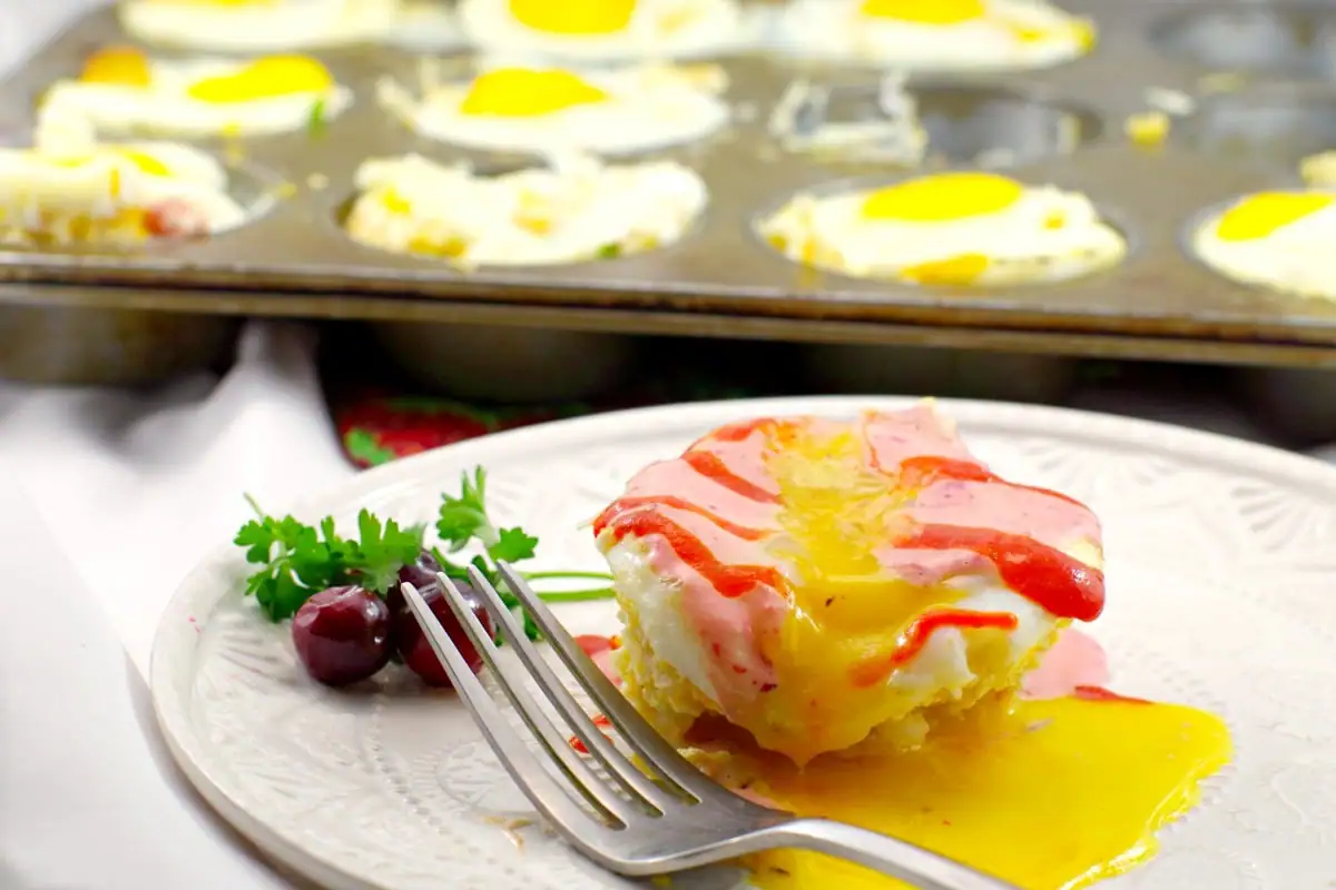 Gluten-free Eggs Benedict | Holiday Ham & Rice - foodmeanderings.com