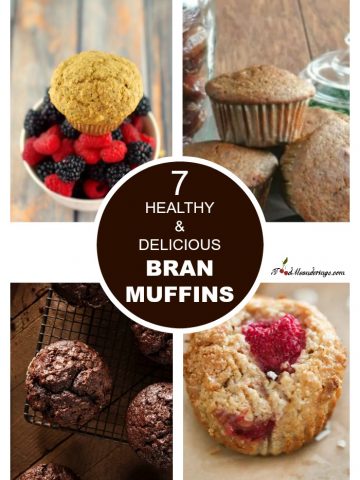 Healthy Bran Muffin Recipe | delicious #branmuffins #healthy #delcious