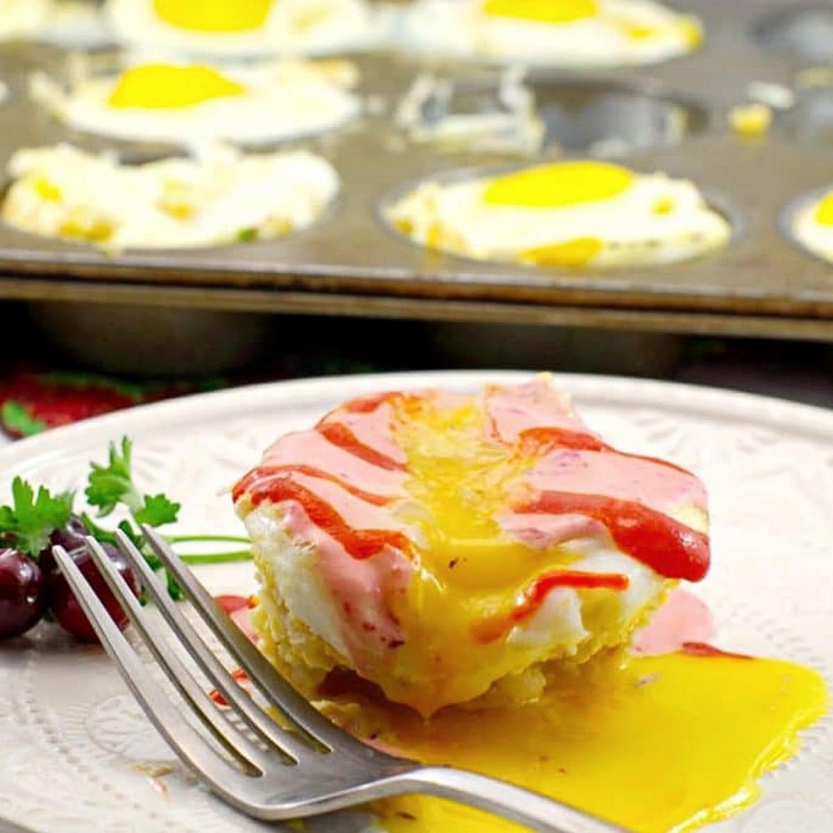 Ham & Rice Muffin Tin Eggs Benedict Food Meanderings