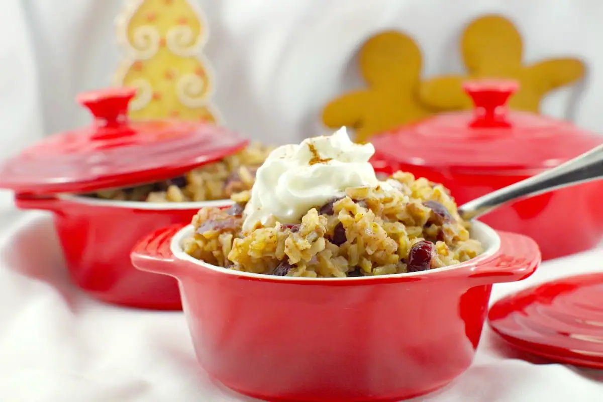 Stovetop Rice Pudding | cranberry gingerbread - foodmeanderings.com