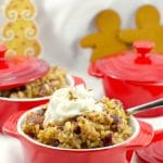 Stovetop Leftover Rice Pudding | #cranberry #gingerbread #rice #pudding