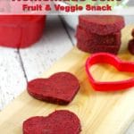 Healthy Homemade Jello snack for kids - heart-shaped