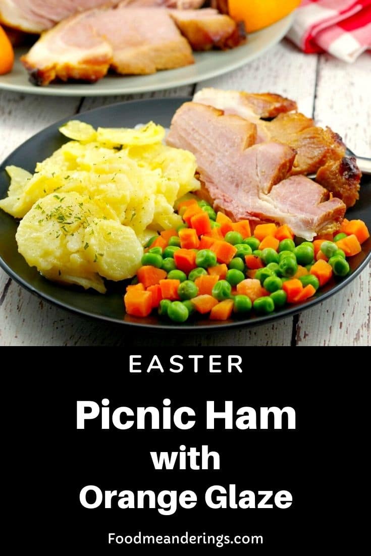Picnic Ham (with Orange Glaze) Food Meanderings