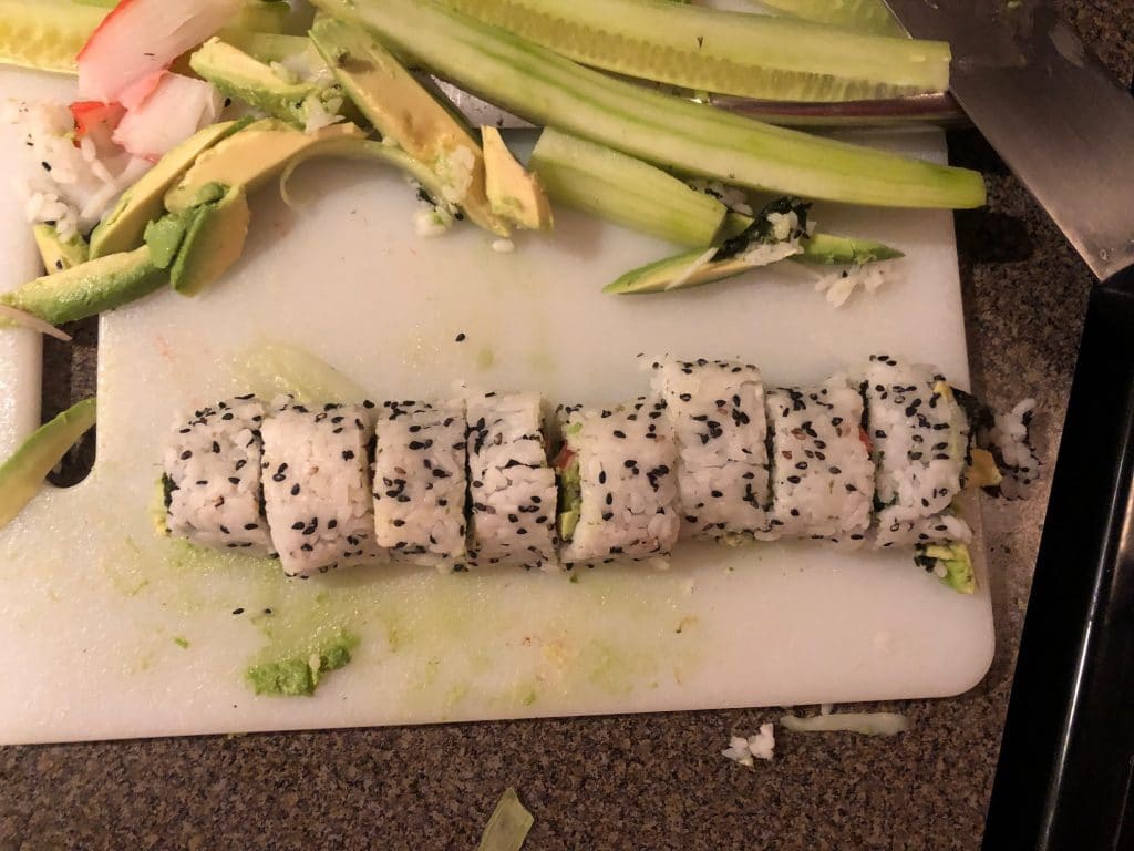 Homemade California Rolls| sushi - Food Meanderings