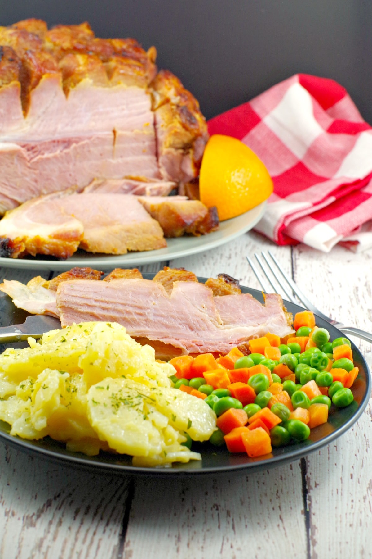 Picnic Ham with Glaze Easter Ham Food Meanderings