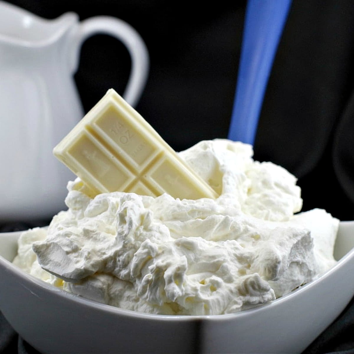 White Chocolate Whipped Cream Frosting (ganache)- Food Meanderings