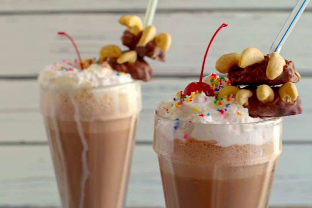Bear Claw Milkshake fancy milkshake Food Meanderings