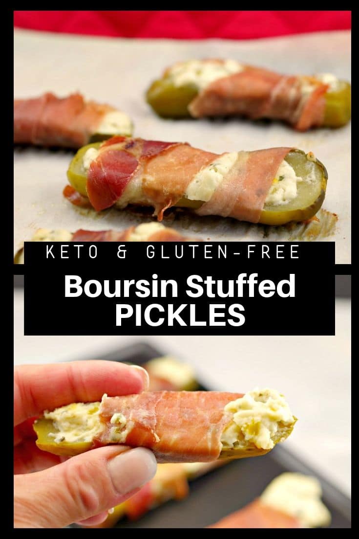 Boursin Stuffed Pickles Food Meanderings