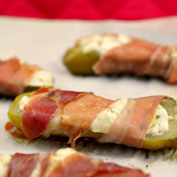 Boursin Stuffed Pickles glutenfree, keto appetizer Food Meanderings