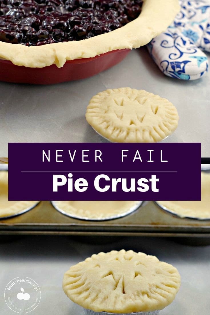 No Fail Pie Crust (Cold Water Pastry) Food Meanderings