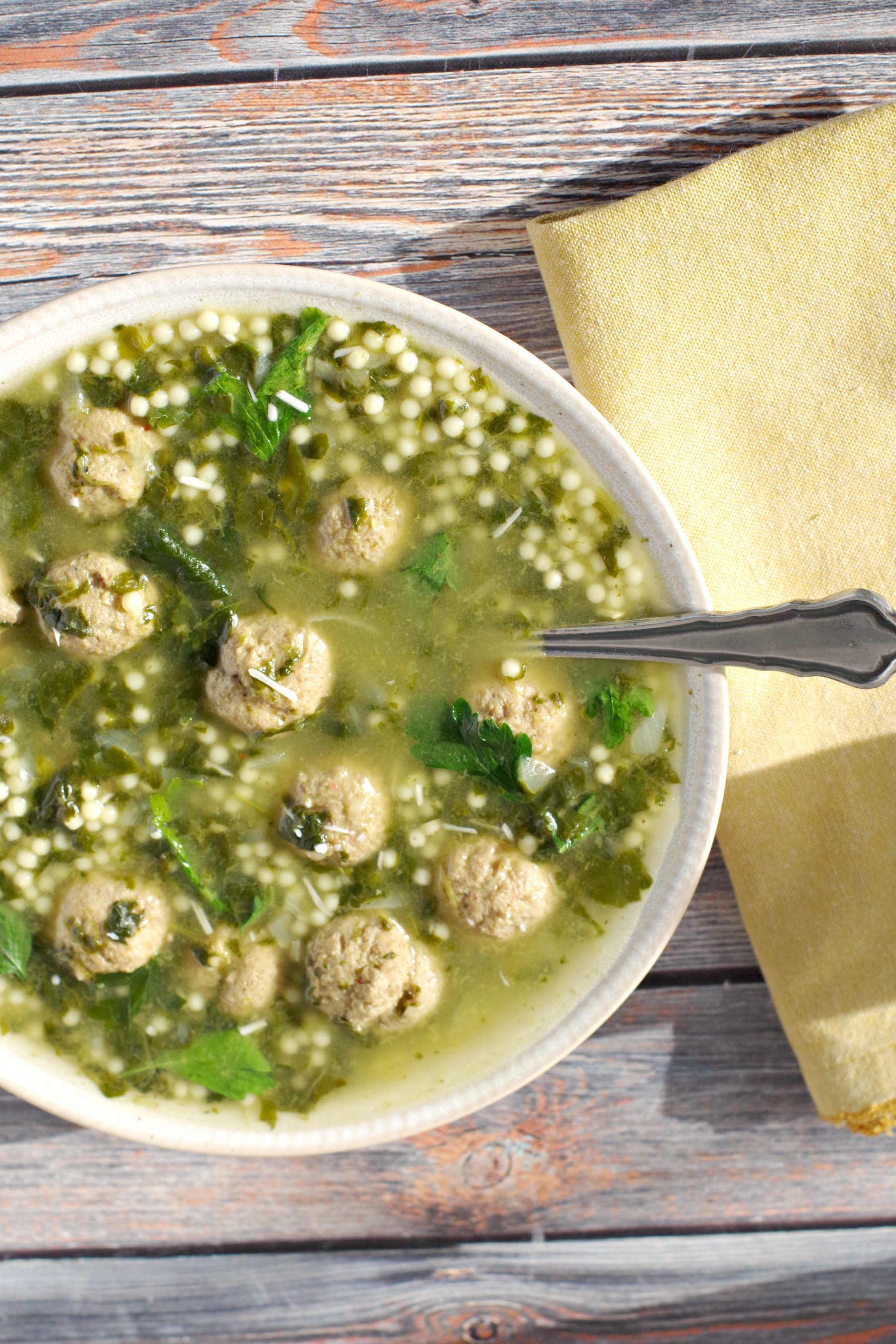 Easy Italian Wedding Soup recipe (with frozen meatballs)