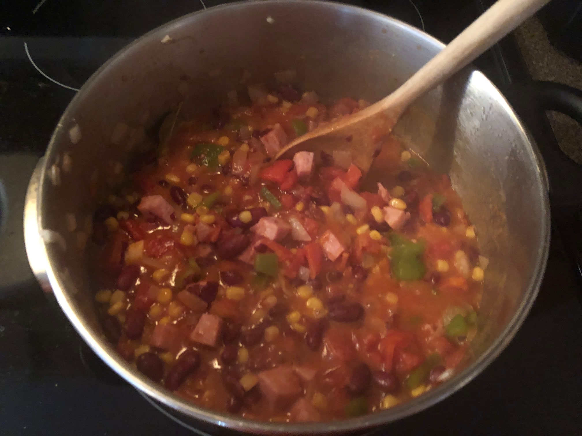 Leftover Ham Rice and Beans Recipe healthy Food Meanderings