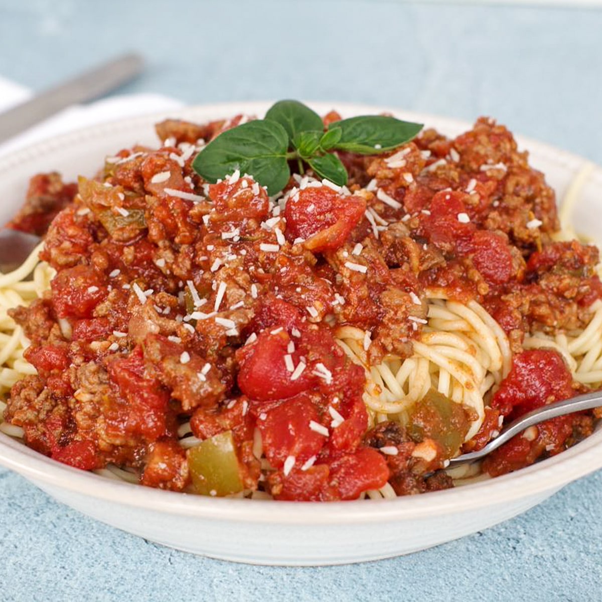 Secret Ingredient Spaghetti Meat Sauce Food Meanderings