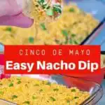 2 photos of Cold easy nacho dip