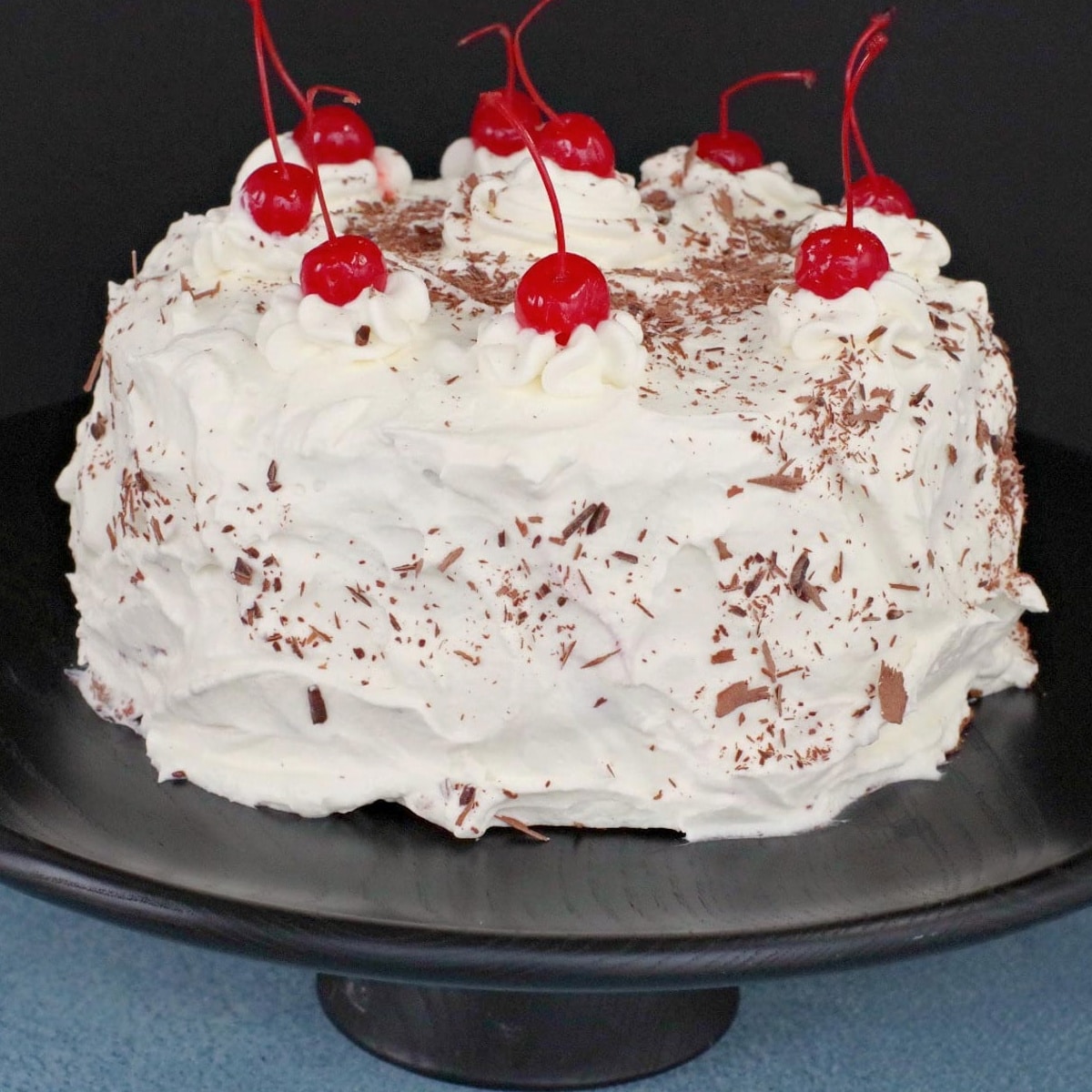 Easy Black Forest Cake Recipe -Food Meanderings