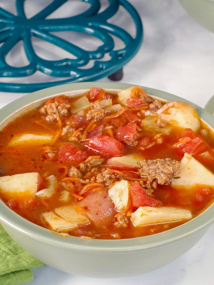Easy Italian Wedding Soup recipe (with frozen meatballs) - Food Meanderings