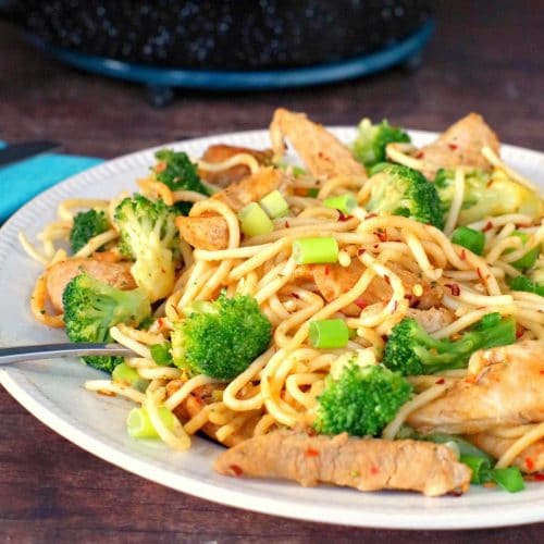 Easy Thai Pork Noodles Recipe - Food Meanderings