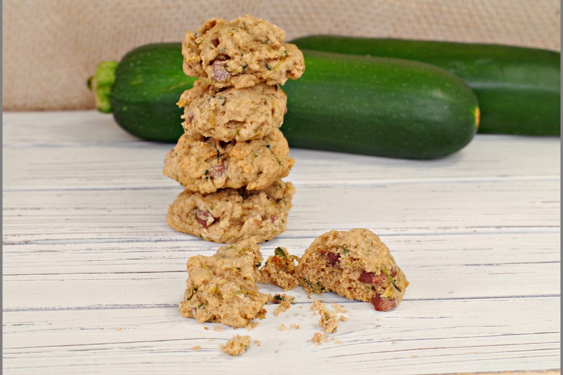 Zucchini Chocolate Chip Cookies healthy Food Meanderings
