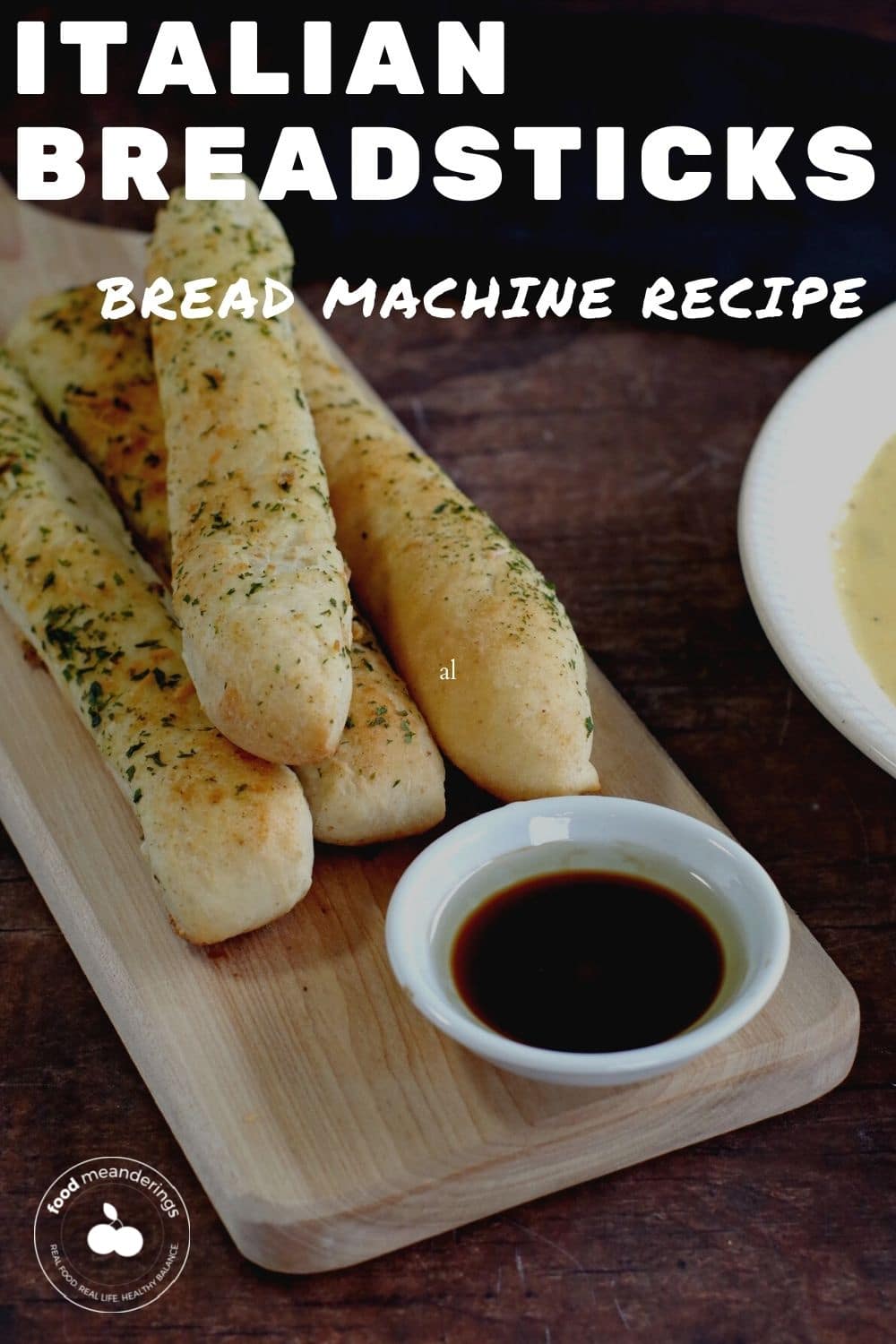Bread Machine Italian Breadsticks - Food Meanderings