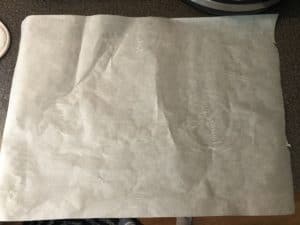 parchment paper on paper