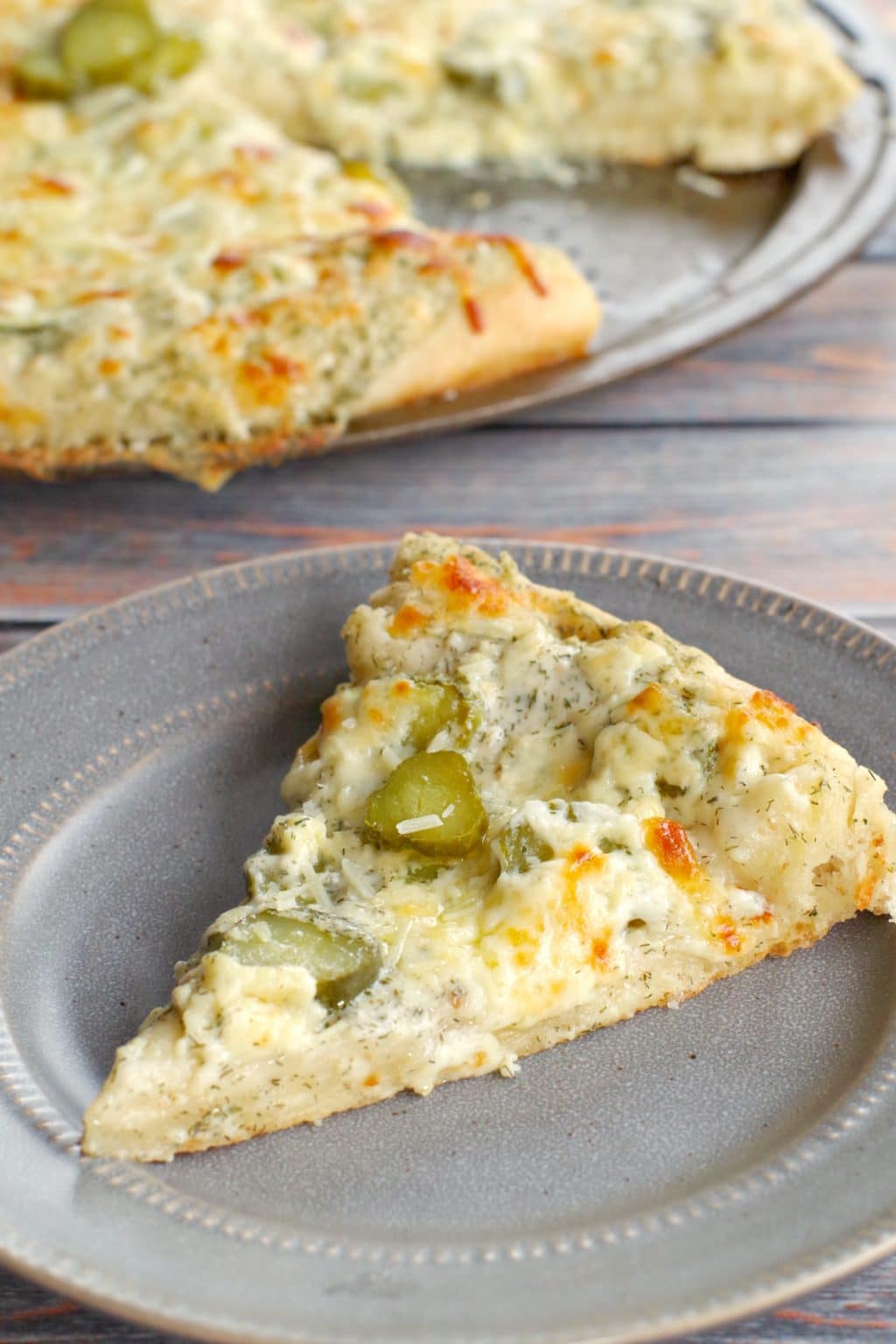 Dill Pickle Pizza Recipe (Carnival Style) Food Meanderings