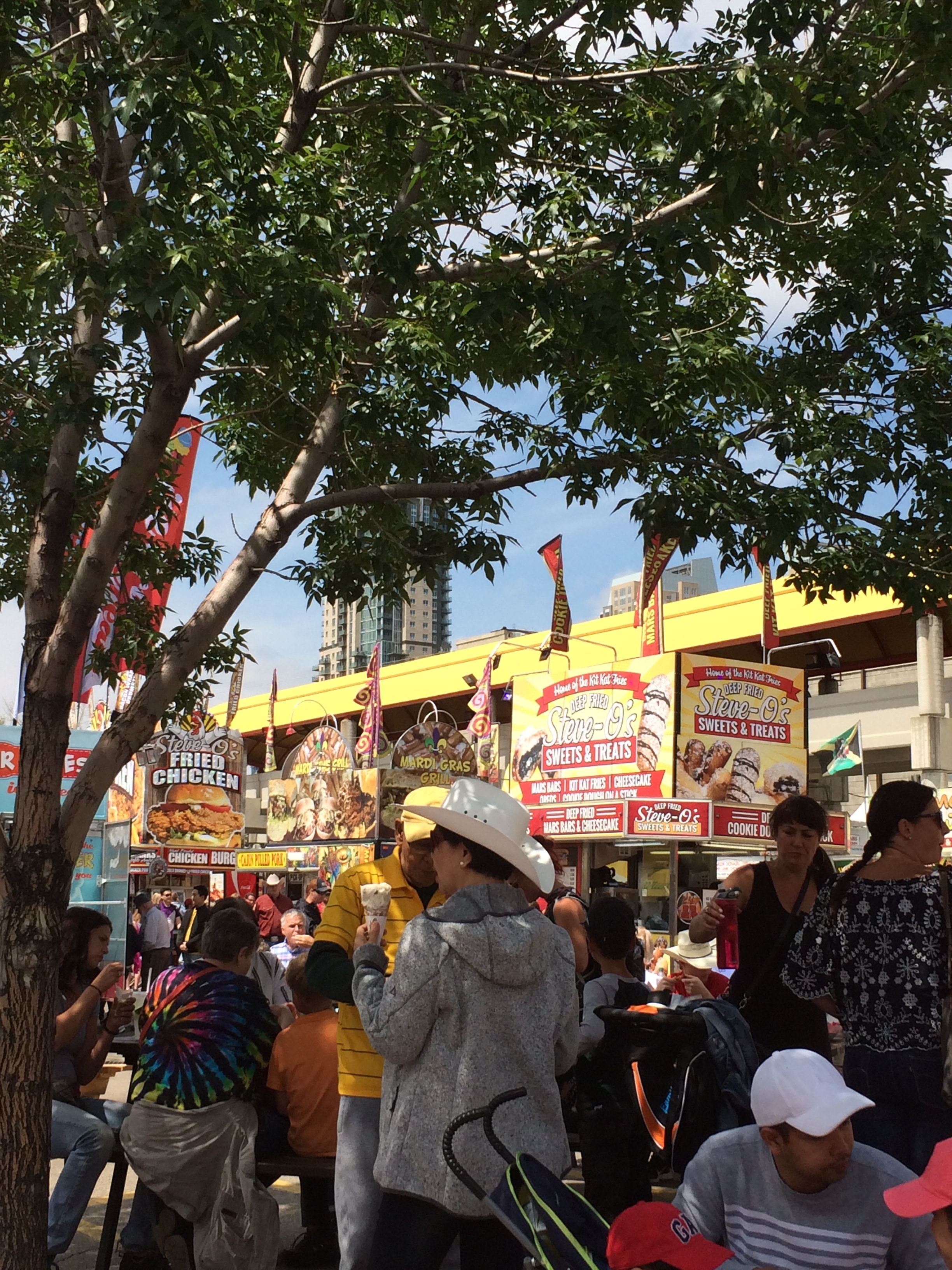 photo of crowd at the Calgary Stampede 2019