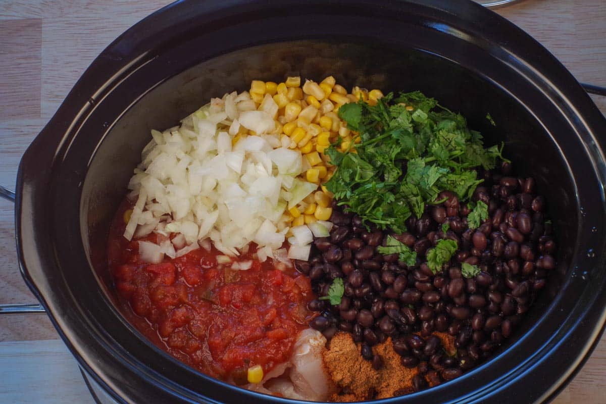 all ingredients in slow cooker