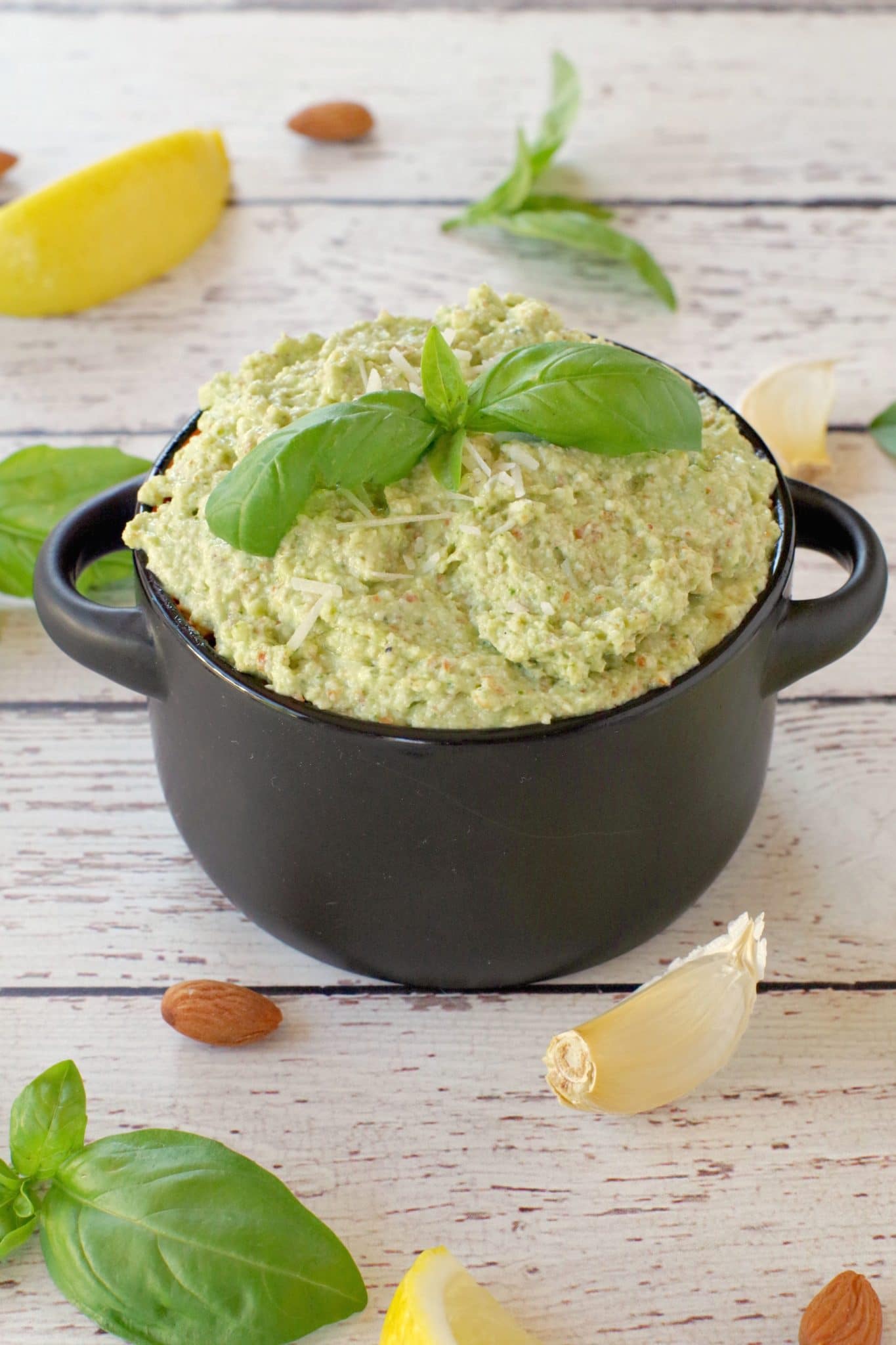 Basil Pesto with Almonds (without pine nuts) Food Meanderings