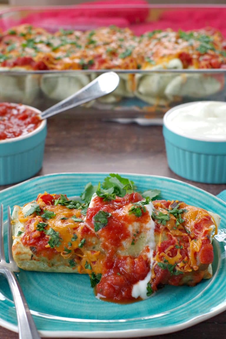 Leftover Turkey Enchiladas WW friendly Food Meanderings
